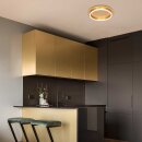 Steinhauer Deckenleuchte Ringlux 32cm 20w 2000Lumen goldfarben