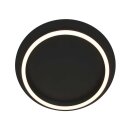 Steinhauer Deckenleuchte Ringlux 32cm 20w 2000Lumen schwarz