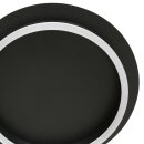Steinhauer Deckenleuchte Ringlux 32cm 20w 2000Lumen schwarz
