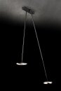 Holtkötter LED-Deckenleuchte Janus H Aluminium matt, dimmbar, 5400 Lumen, 2200 - 2850 Kelvin, 2183-2-79