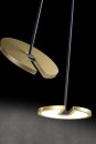 Holtkötter LED-Deckenleuchte Janus H Aluminium matt, dimmbar, 5400 Lumen, 2200 - 2850 Kelvin, 2183-2-79