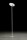 Holtkötter LED-Deckenfluter Naxos Schwarz / Eloxal Messing, mit Tastdimmer, 8800 Lumen, 2200 - 2900 Kelvin, CRI>90