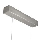 Steinhauer Pendelleuchte Bande Stahlfarben 3994ST