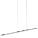 Steinhauer Pendelleuchte Bande Stahlfarben 3994ST