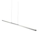 Steinhauer Pendelleuchte Bande Stahlfarben 3995ST