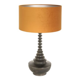 Steinhauer Anne Light & Home Tischleuchte Bois Schwarz 3759ZW