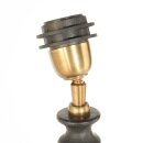 Steinhauer Anne Light & Home Tischleuchte Bois Schwarz 3761ZW