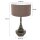 Steinhauer Anne Light & Home Tischleuchte Bois Schwarz 3761ZW