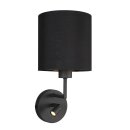 Steinhauer - Mexlite Wandleuchte Noor Schwarz 1562ZW