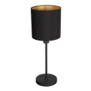 Steinhauer - Mexlite Tischleuchte Noor Schwarz 1563ZW