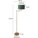 Steinhauer - Mexlite Stehleuchte Bella Bronze 3872BR