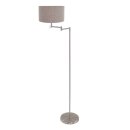 Steinhauer - Mexlite Stehleuchte Bella Stahlfarben 3879ST