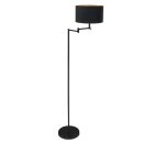Steinhauer - Mexlite Stehleuchte Bella Schwarz 3892ZW