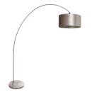 Steinhauer - Mexlite Stehleuchte Solva Stahlfarben 3909ST