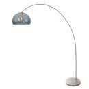 Steinhauer - Mexlite Stehleuchte Solva Stahlfarben 3920ST