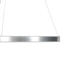 Steinhauer Pendelleuchte Ringlux Stahlfarben 3502ST