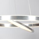 Steinhauer Pendelleuchte Ringlux Stahlfarben 3514ST