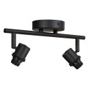 Steinhauer - Mexlite Strahler Bambus Schwarz 3666ZW