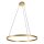 Steinhauer Pendelleuchte Ringlux Goldfarben 3675GO