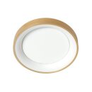 Steinhauer Deckenleuchte Ringlede Goldfarben 3690GO
