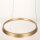 Steinhauer Pendelleuchte Ringlux Goldfarben 3692GO