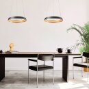Steinhauer Pendelleuchte Ringlux Schwarz 3692ZW