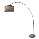 Steinhauer - Mexlite Stehleuchte Solva Schwarz 3739ZW