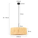 Steinhauer Pendelleuchte Sparkled Light Beige 3754ZW