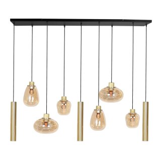 Steinhauer Pendelleuchte Reflexion Messing 3797ME