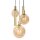 Steinhauer Pendelleuchte Bollique New Messing 3801ME