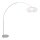 Steinhauer Stehleuchte Sparkled Light Stahlfarben 3806ST