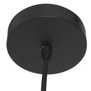 Steinhauer Pendelleuchte Sparkled Light Schwarz 3809ZW