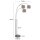 Steinhauer Stehleuchte Sparkled Light Schwarz 3823ZW
