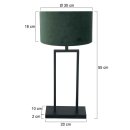 Steinhauer Tischleuchte Stang Schwarz 3862ZW