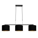 Steinhauer Pendelleuchte Stang Schwarz 3981ZW