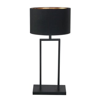 Steinhauer Tischleuchte Stang Schwarz 3984ZW