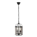 Steinhauer Pendelleuchte Pimpernel Schwarz 5971ZW