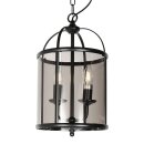 Steinhauer Pendelleuchte Pimpernel Schwarz 5971ZW