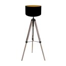 Steinhauer - Mexlite Stehleuchte Triek Schwarz 4107ZW