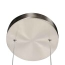 Steinhauer - Höhenverstellbare Pendelleuchte Soleil rund LED, drehbares Mittelteil.