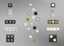 Lupia LED-Deckenleuchte Schwarz, 4x 6 Watt, 1800 Lumen, 2700 Kelvin, CRI>90, 3-Stufen-Dimmung 5005-4-55