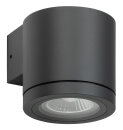 LCD Wandleuchte Downlight zylinder für 1x GU10 LED Graphit