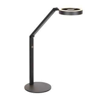 Steinhauer Schwarze Tischleuchte Ringlux 4139ZW 1000 Lumen