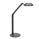 Steinhauer Schwarze Tischleuchte Ringlux 4139ZW 1000 Lumen