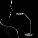 Steinhauer Schwarze Tischleuchte Ringlux 4139ZW 1000 Lumen
