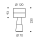 Oligo Tischleuchte Tudor Cashmere matt G45-864-10-51