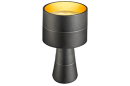 Oligo Tischleuchte Tudor schwarz-matt / gold...