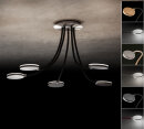 Holtkötter LED-Deckenleuchte Flex D5 Aluminium Matt...