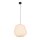 Steinhauer AN hangl. 1-l. fabric shade 25*23cm