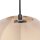 Steinhauer AN hangl. 1-l. fabric shade 25*23cm